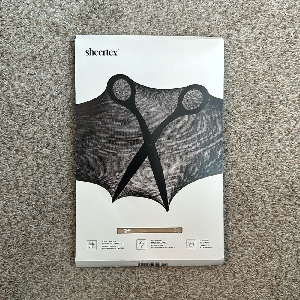 Sheertex nude super sheer rip resistant tights | size XS